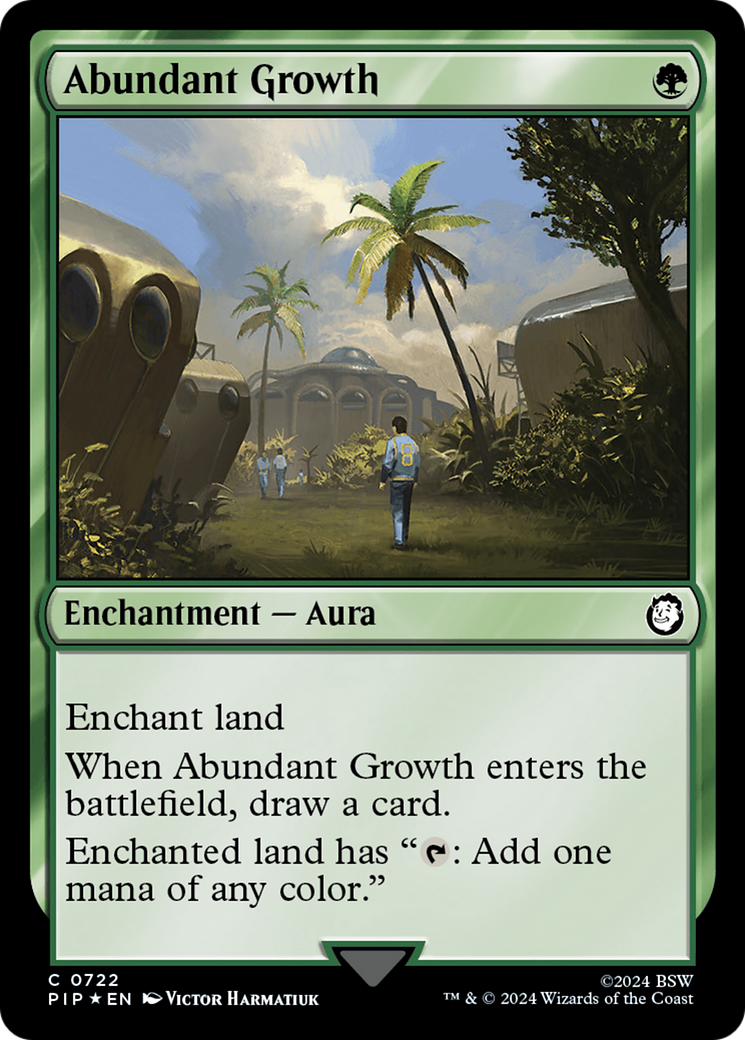 Abundant Growth (Surge Foil) [Fallout] | Gate City Games LLC