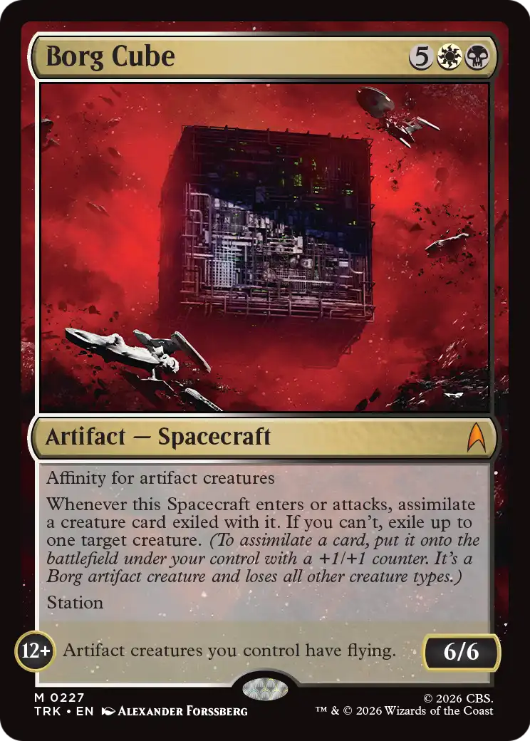 Borg Cube [Star Trek] | Gate City Games LLC