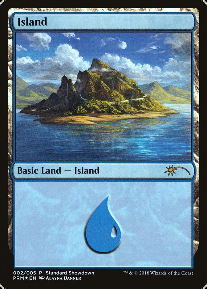 Island (Alayna Danner) [Standard Showdown Promos] | Gate City Games LLC