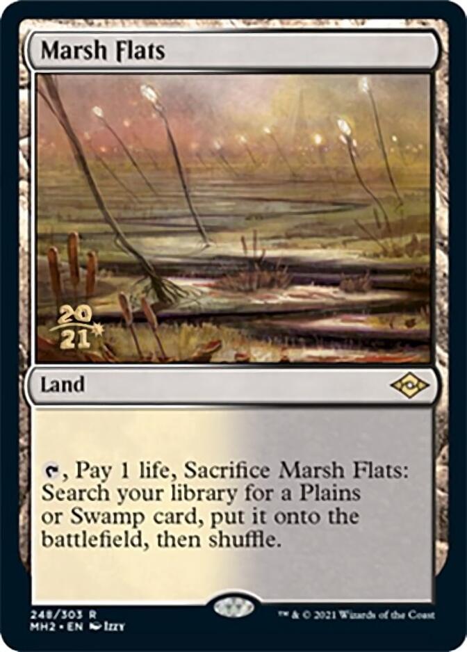 Marsh Flats [Modern Horizons 2 Prerelease Promos] | Gate City Games LLC