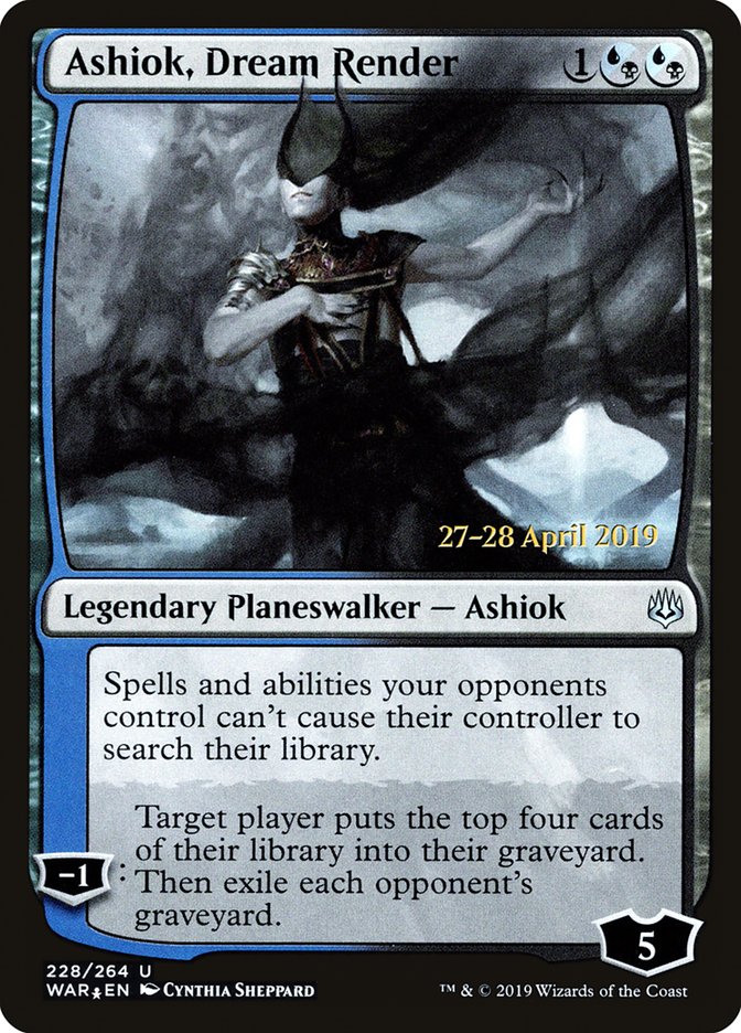 Ashiok, Dream Render [War of the Spark Prerelease Promos] | Gate City Games LLC