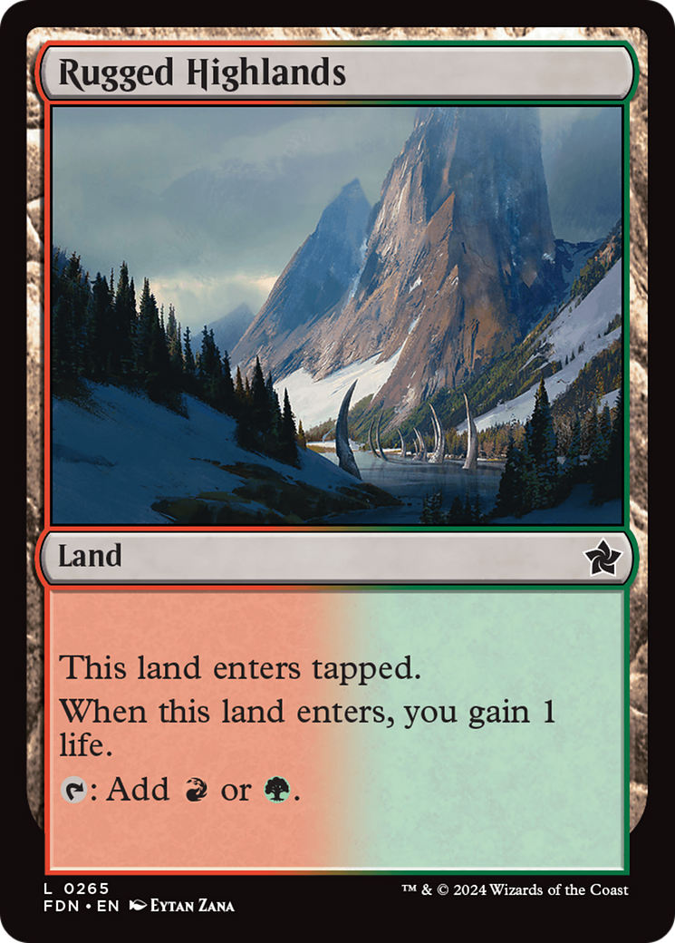Rugged Highlands [Foundations] | Gate City Games LLC