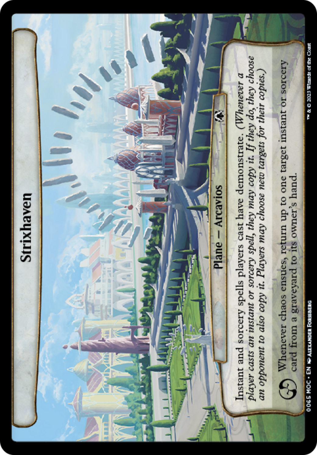 Strixhaven [March of the Machine Commander] | Gate City Games LLC