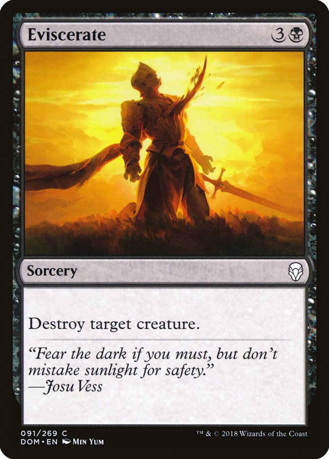 Eviscerate [Dominaria] | Gate City Games LLC