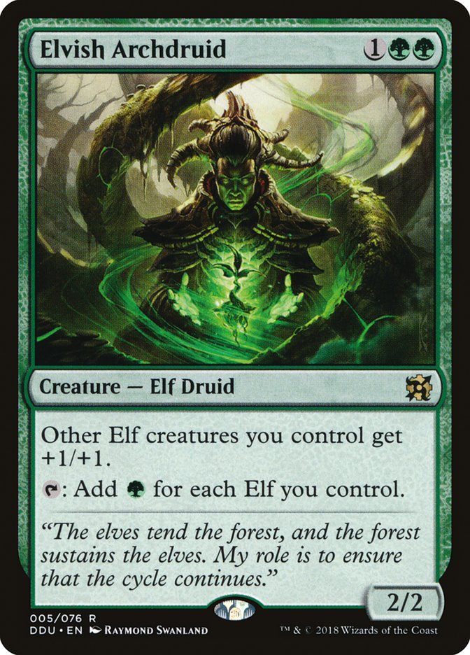 Elvish Archdruid [Duel Decks: Elves vs. Inventors] | Gate City Games LLC