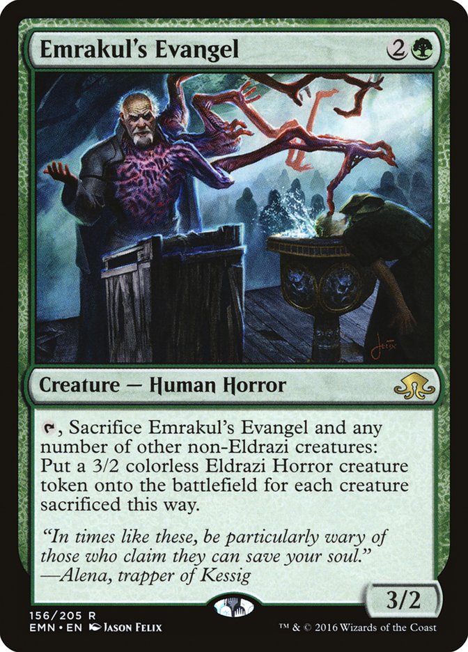Emrakul's Evangel [Eldritch Moon] | Gate City Games LLC