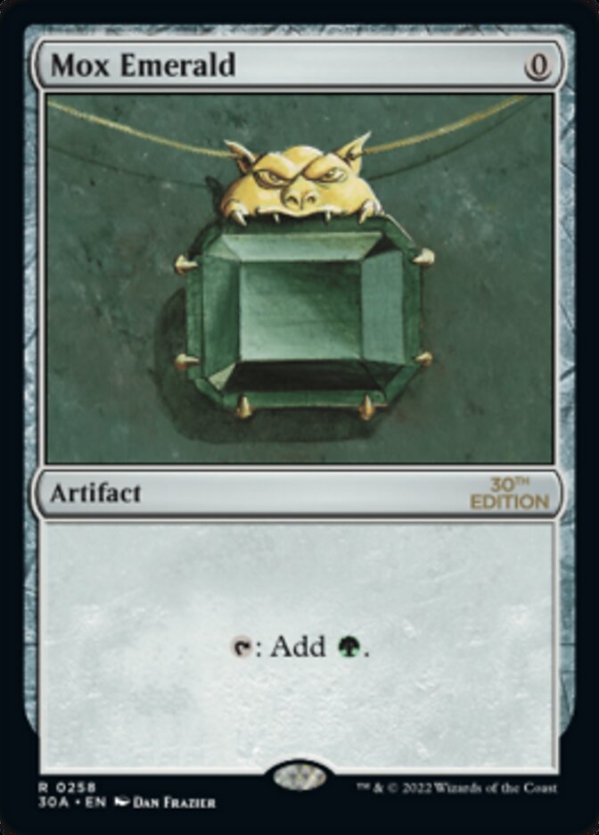 Mox Emerald [30th Anniversary Edition] | Gate City Games LLC