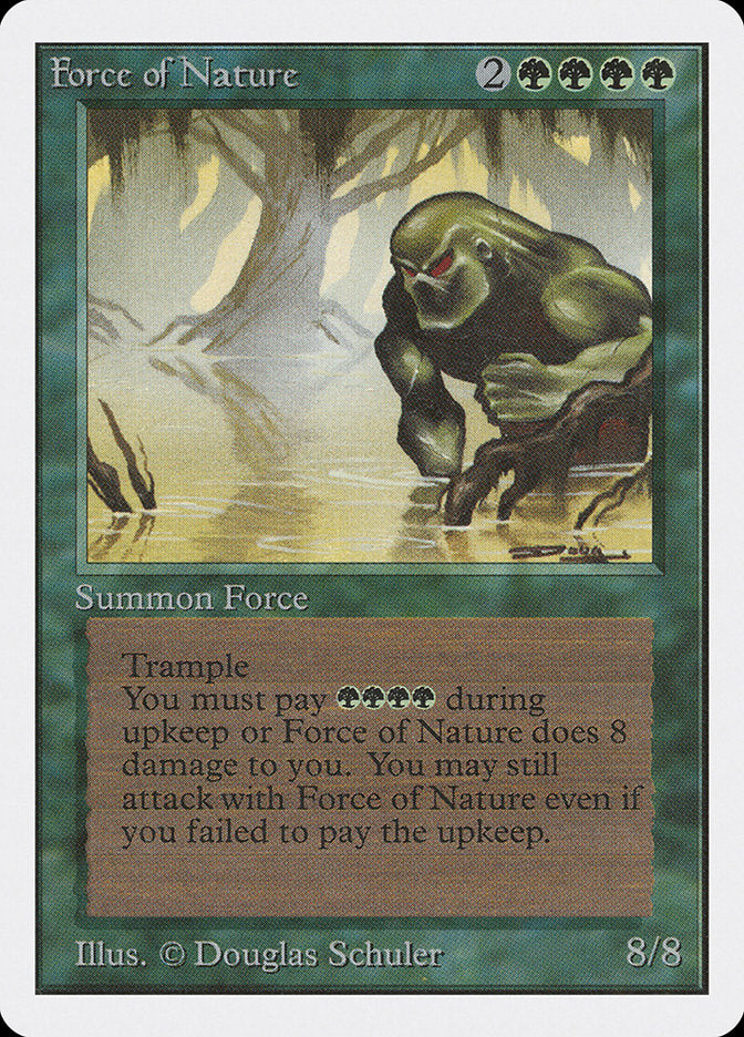 Force of Nature [Unlimited Edition] | Gate City Games LLC