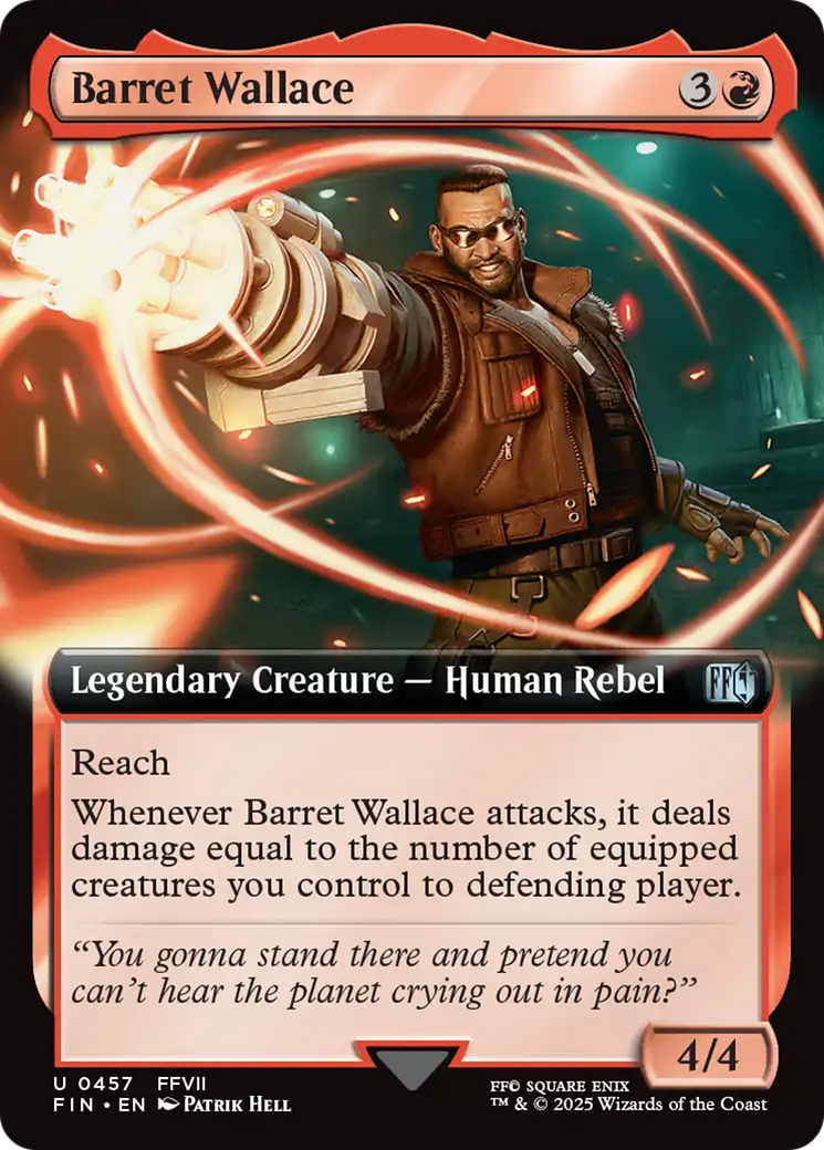 Barret Wallace (Extended Art) [FINAL FANTASY] | Gate City Games LLC