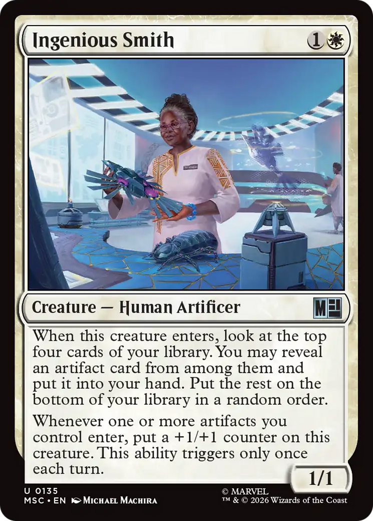 Ingenious Smith (Surge Foil) [Marvel Super Heroes Commander] | Gate City Games LLC