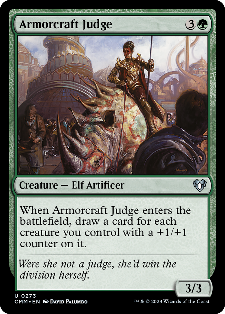 Armorcraft Judge [Commander Masters] | Gate City Games LLC