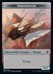 Phyrexian // Ornithopter Double-Sided Token [Dominaria United Tokens] | Gate City Games LLC