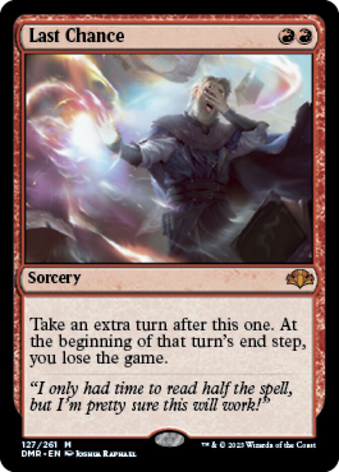 Last Chance [Dominaria Remastered] | Gate City Games LLC