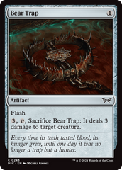 Bear Trap [Duskmourn: House of Horror] | Gate City Games LLC