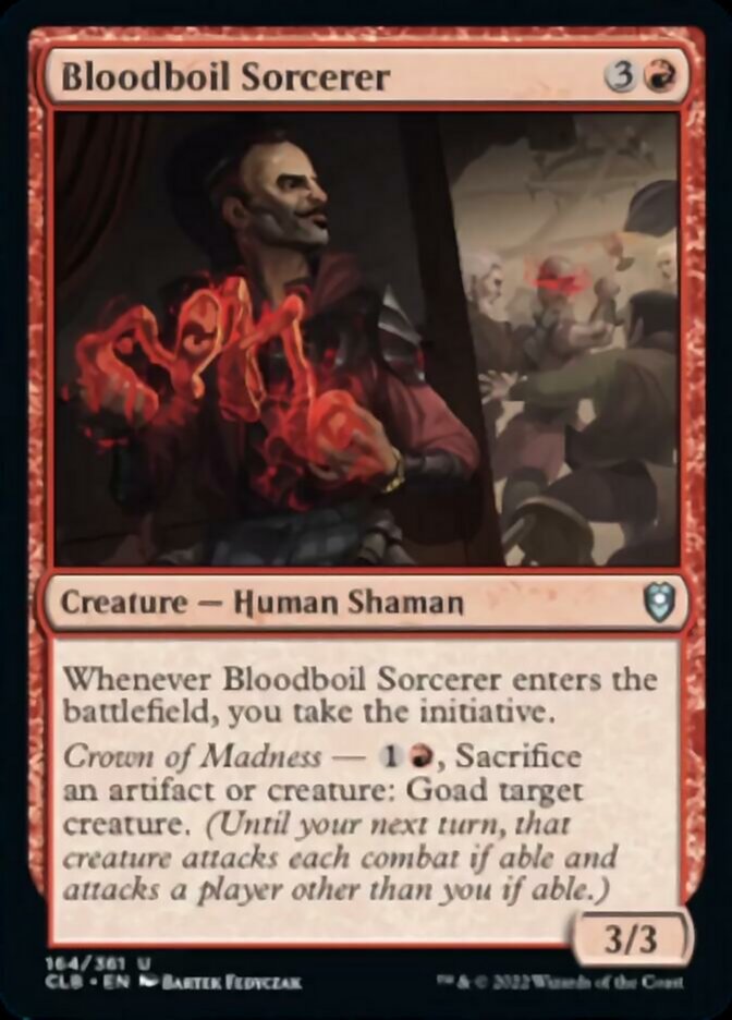 Bloodboil Sorcerer [Commander Legends: Battle for Baldur's Gate] | Gate City Games LLC