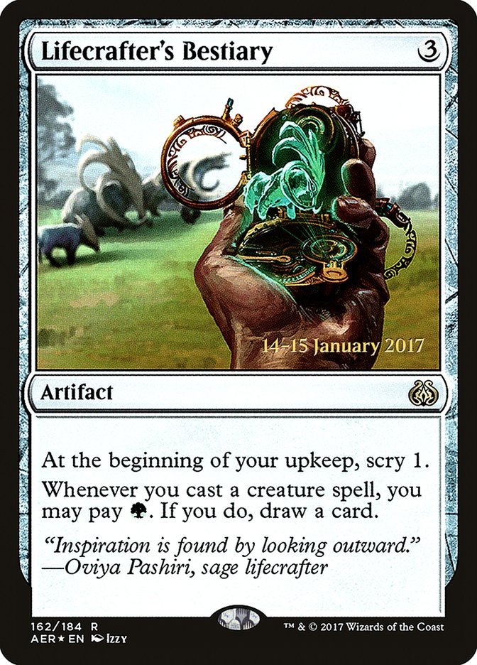 Lifecrafter's Bestiary [Aether Revolt Prerelease Promos] | Gate City Games LLC