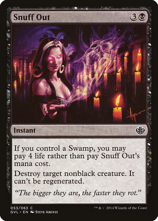 Snuff Out (Garruk vs. Liliana) [Duel Decks Anthology] | Gate City Games LLC