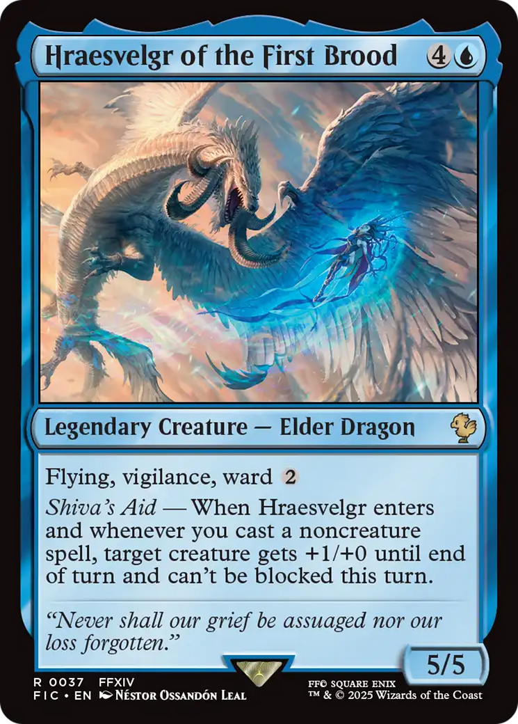 Hraesvelgr of the First Brood [FINAL FANTASY Commander] | Gate City Games LLC