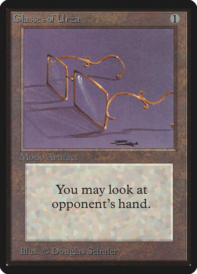 Glasses of Urza [Beta Edition] | Gate City Games LLC