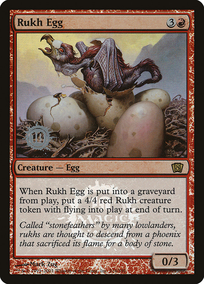 Rukh Egg [Eighth Edition Promos] | Gate City Games LLC