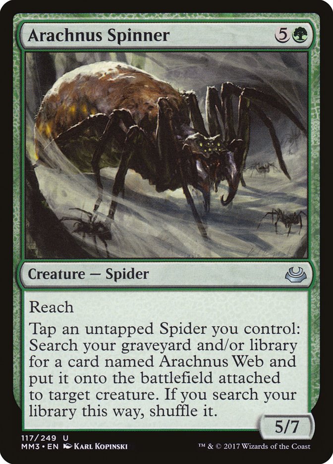 Arachnus Spinner [Modern Masters 2017] | Gate City Games LLC