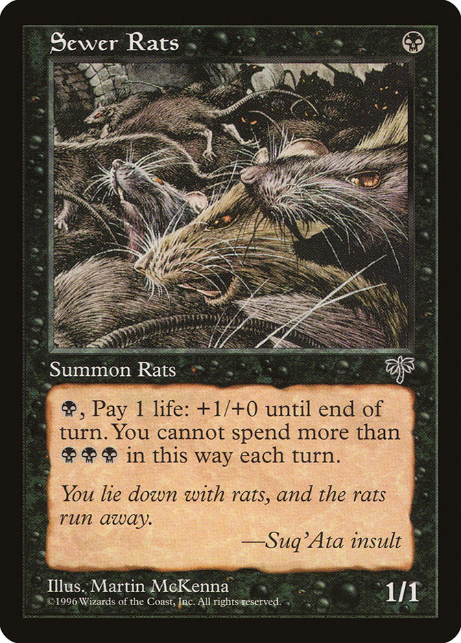 Sewer Rats [Mirage] | Gate City Games LLC