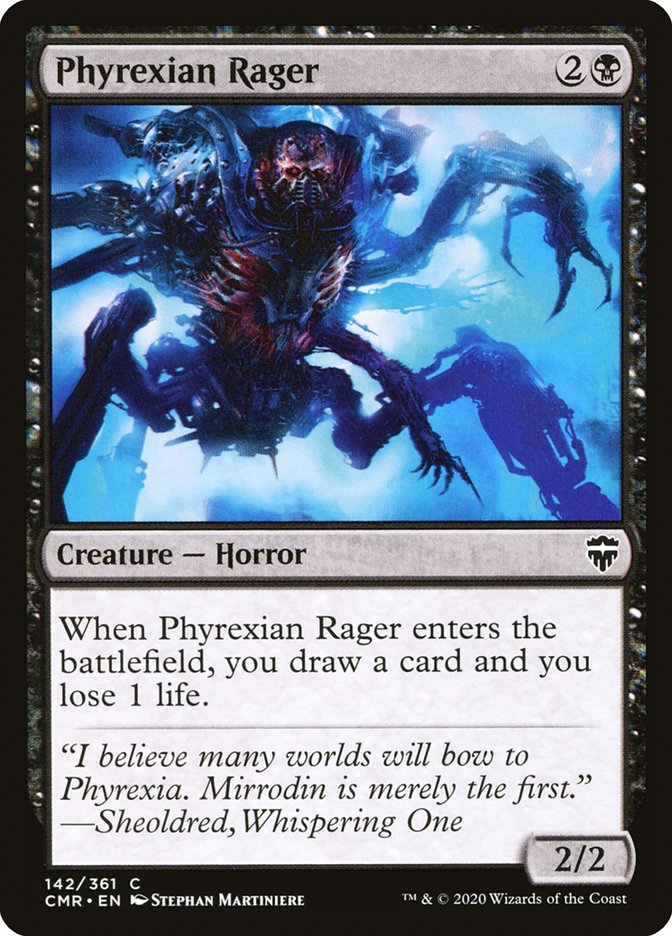Phyrexian Rager [Commander Legends] | Gate City Games LLC