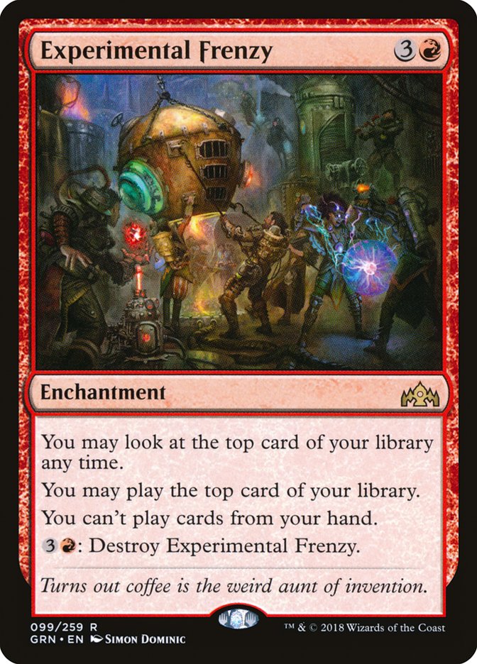 Experimental Frenzy [Guilds of Ravnica] | Gate City Games LLC