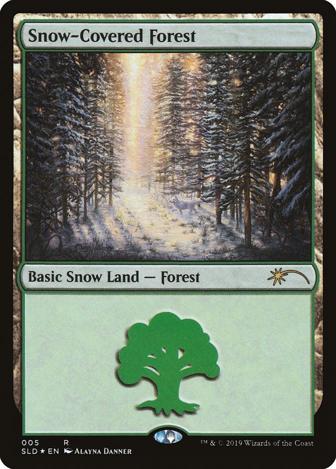 Snow-Covered Forest (005) [Secret Lair Drop Series] | Gate City Games LLC