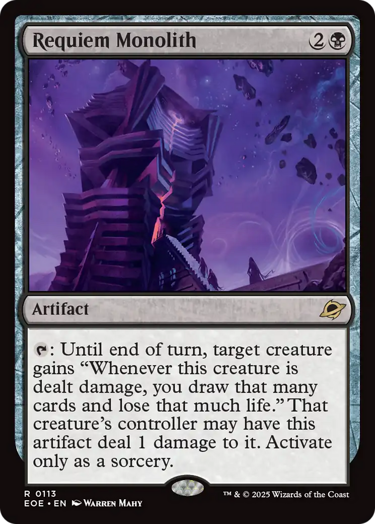 Requiem Monolith [Edge of Eternities] | Gate City Games LLC