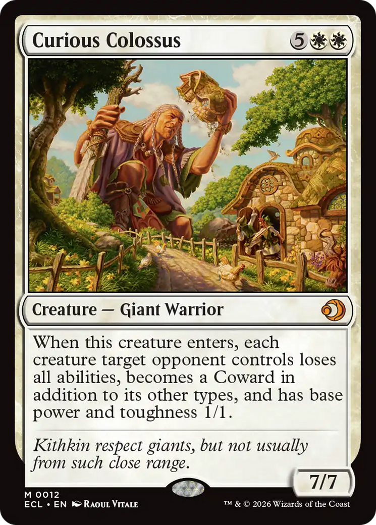 Curious Colossus [Lorwyn Eclipsed] | Gate City Games LLC