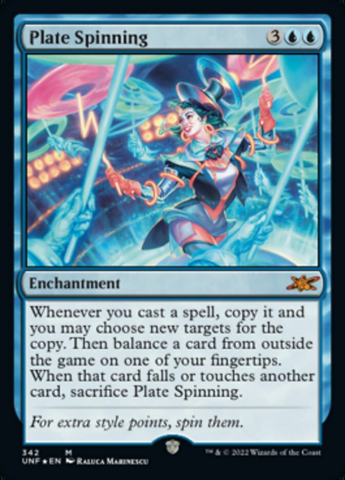 Plate Spinning (Galaxy Foil) [Unfinity] | Gate City Games LLC