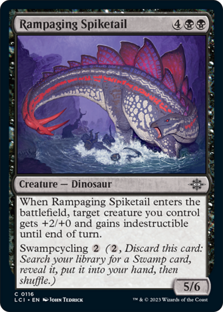 Rampaging Spiketail [The Lost Caverns of Ixalan] | Gate City Games LLC