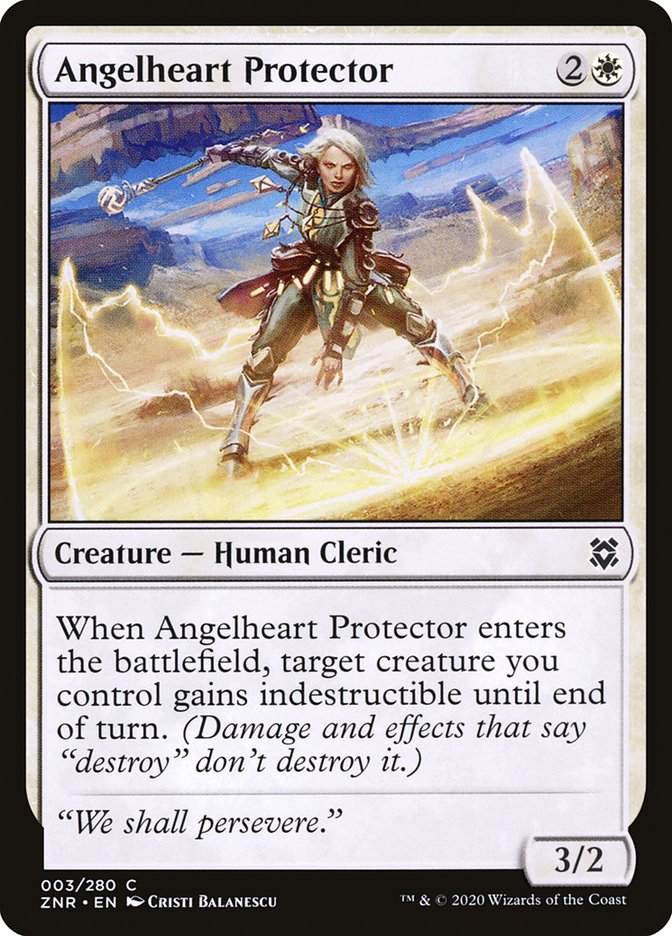 Angelheart Protector [Zendikar Rising] | Gate City Games LLC