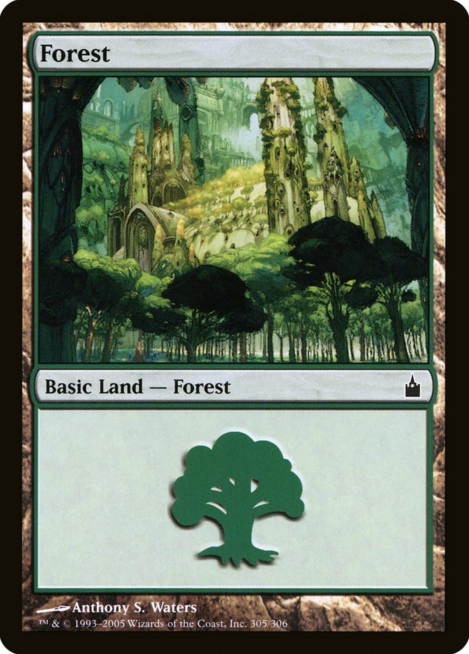 Forest (305) [Ravnica: City of Guilds] | Gate City Games LLC