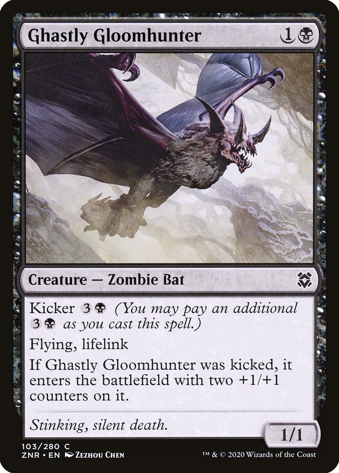 Ghastly Gloomhunter [Zendikar Rising] | Gate City Games LLC