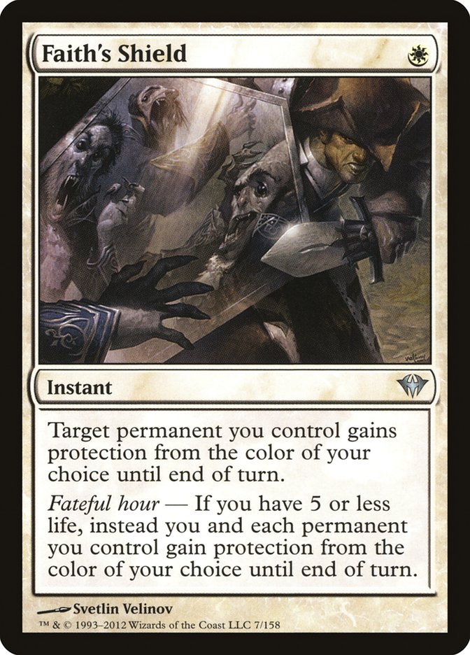Faith's Shield [Dark Ascension] | Gate City Games LLC