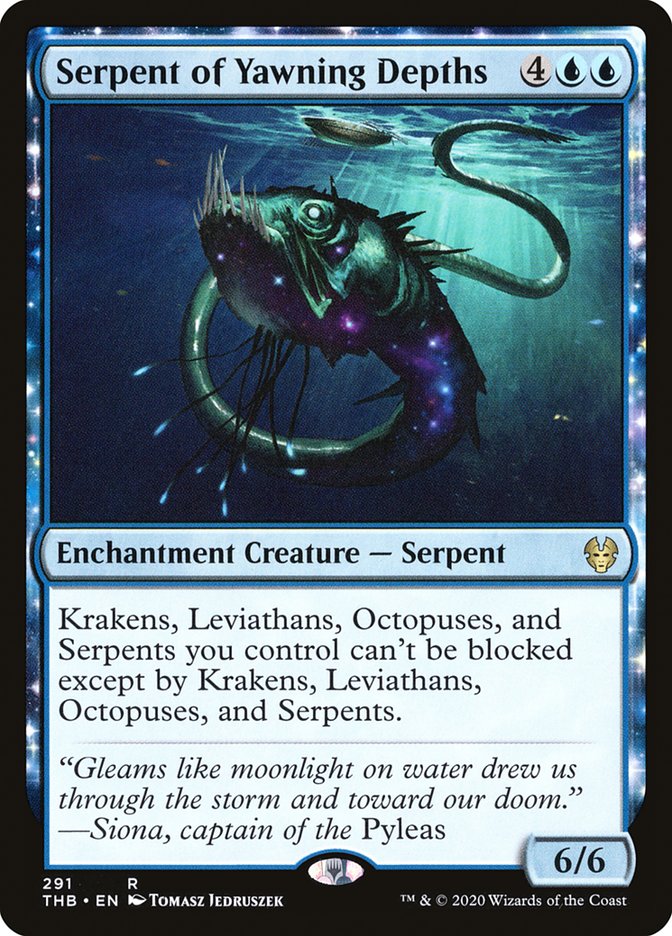 Serpent of Yawning Depths [Theros Beyond Death] | Gate City Games LLC