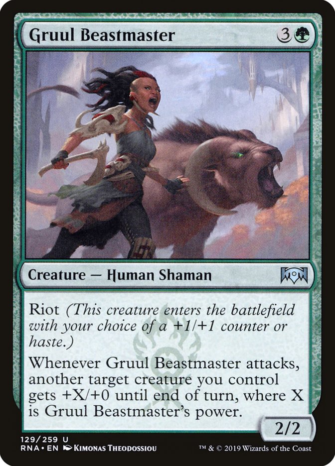 Gruul Beastmaster [Ravnica Allegiance] | Gate City Games LLC