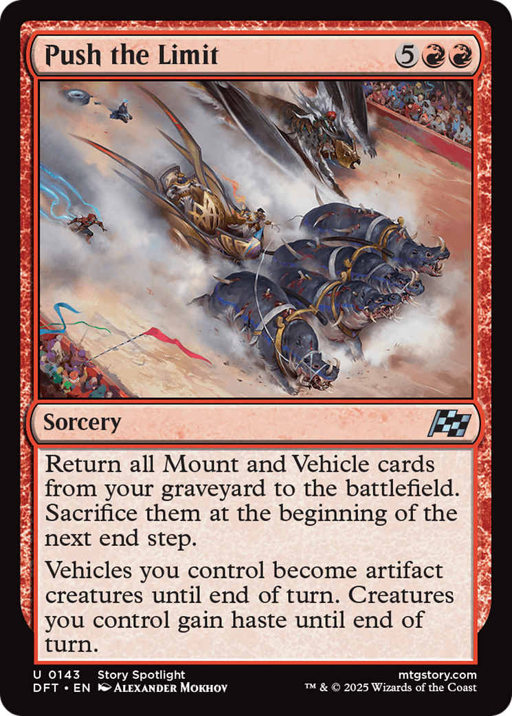 Push the Limit [Aetherdrift] | Gate City Games LLC