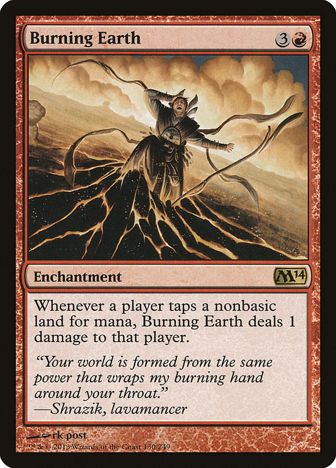 Burning Earth [Magic 2014] | Gate City Games LLC