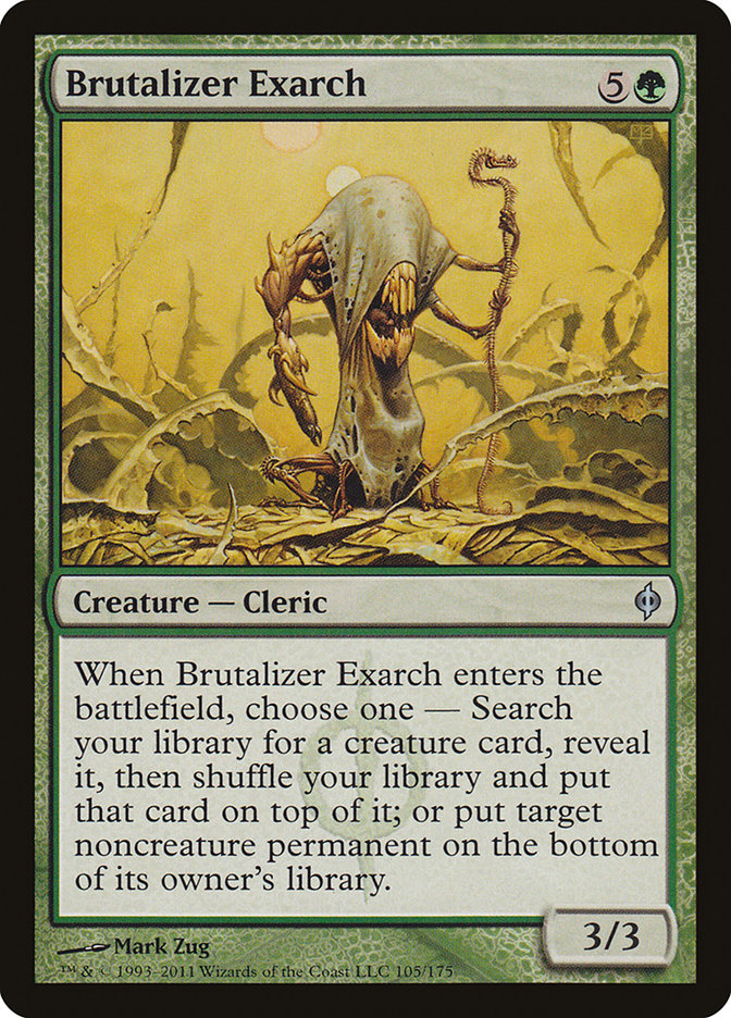 Brutalizer Exarch [New Phyrexia] | Gate City Games LLC