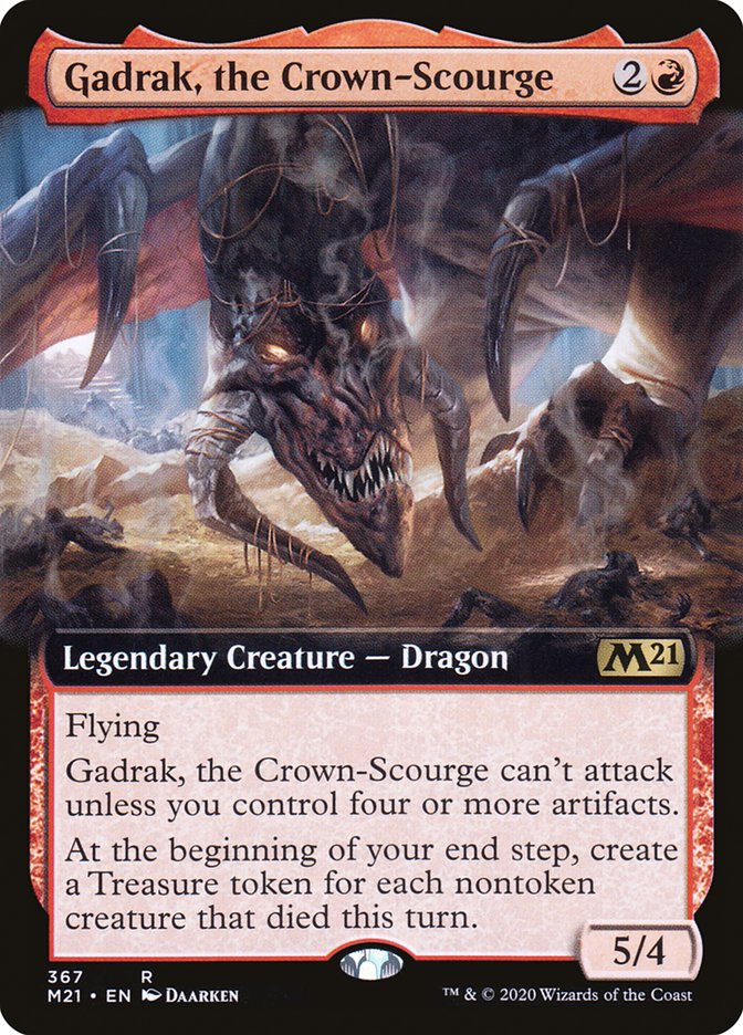 Gadrak, the Crown-Scourge (Extended Art) [Core Set 2021] | Gate City Games LLC