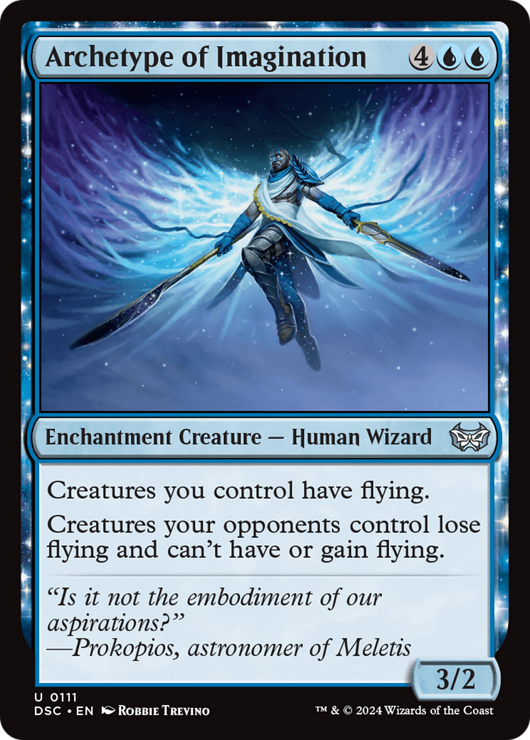 Archetype of Imagination [Duskmourn: House of Horror Commander] | Gate City Games LLC