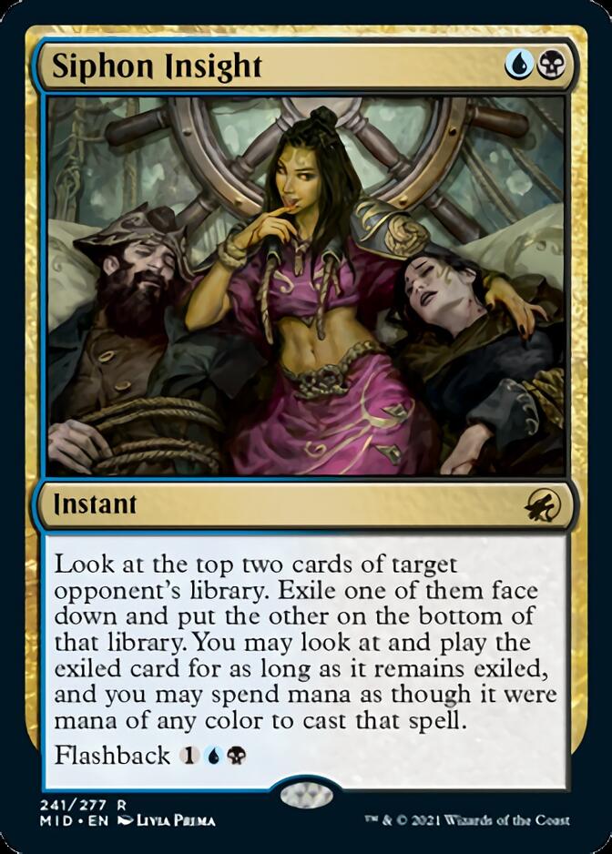 Siphon Insight [Innistrad: Midnight Hunt] | Gate City Games LLC