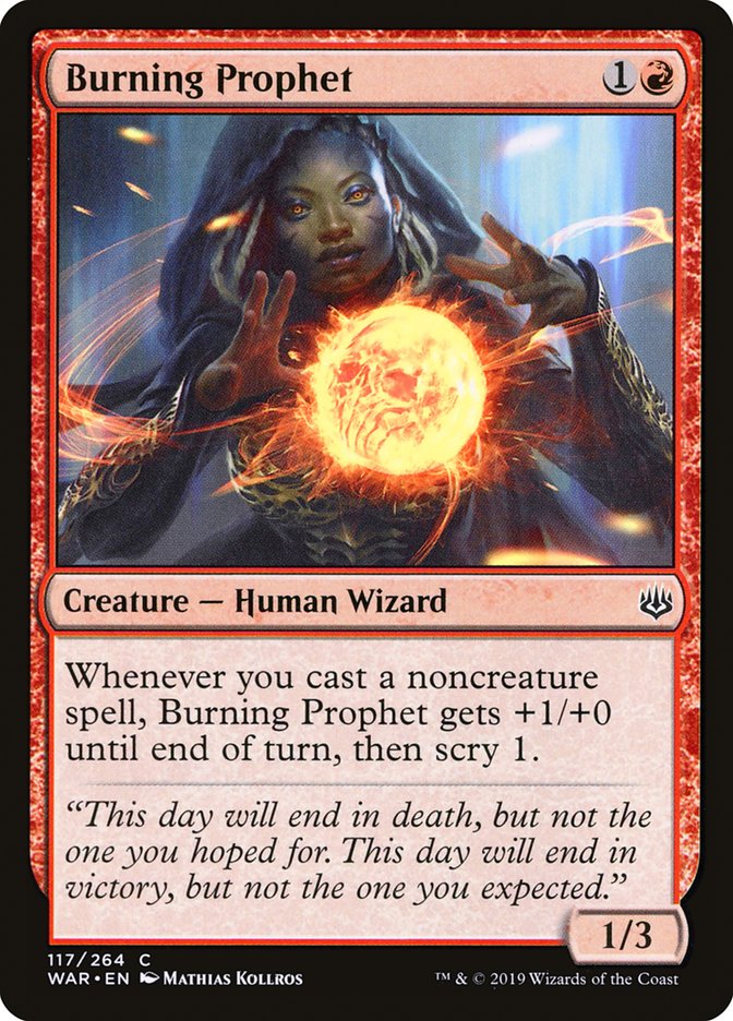 Burning Prophet [War of the Spark] | Gate City Games LLC