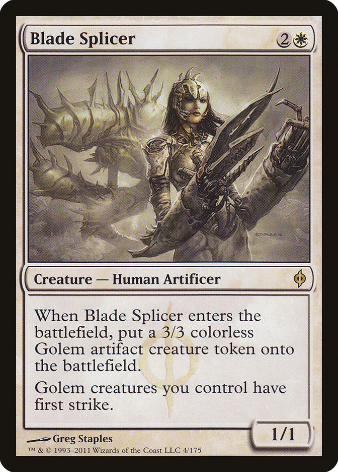 Blade Splicer [New Phyrexia] | Gate City Games LLC