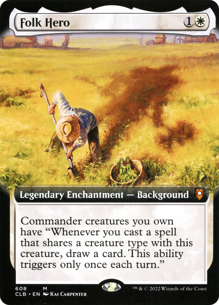 Folk Hero (Surge Foil) [Marvel Super Heroes Commander] | Gate City Games LLC