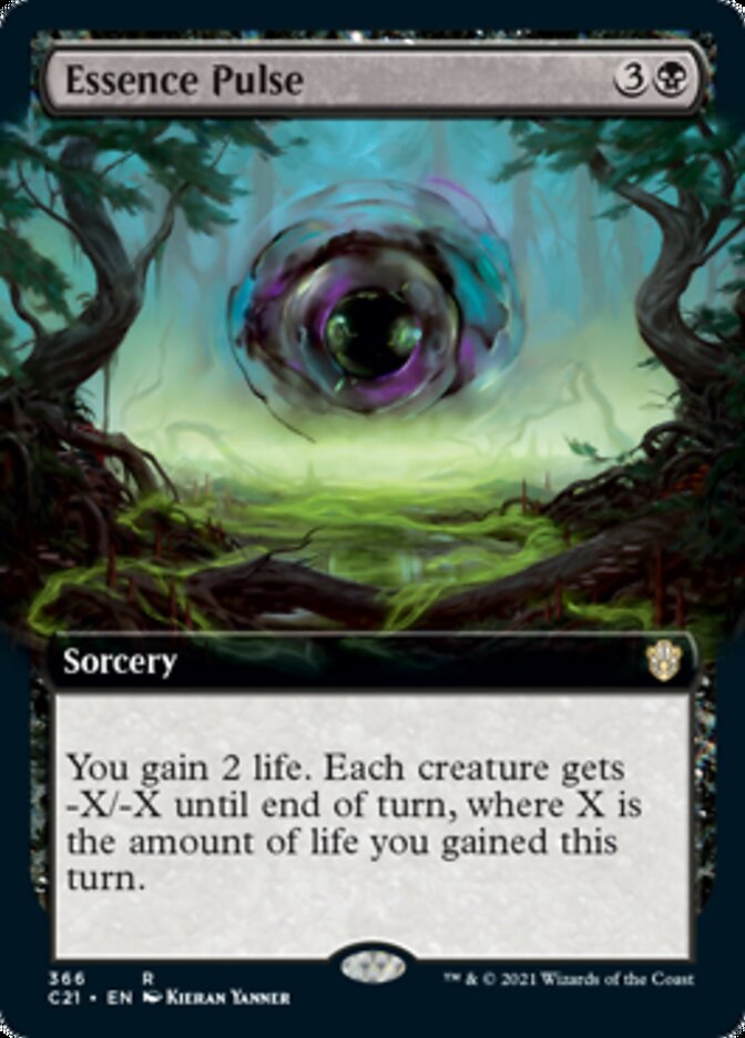 Essence Pulse (Extended Art) [Commander 2021] | Gate City Games LLC