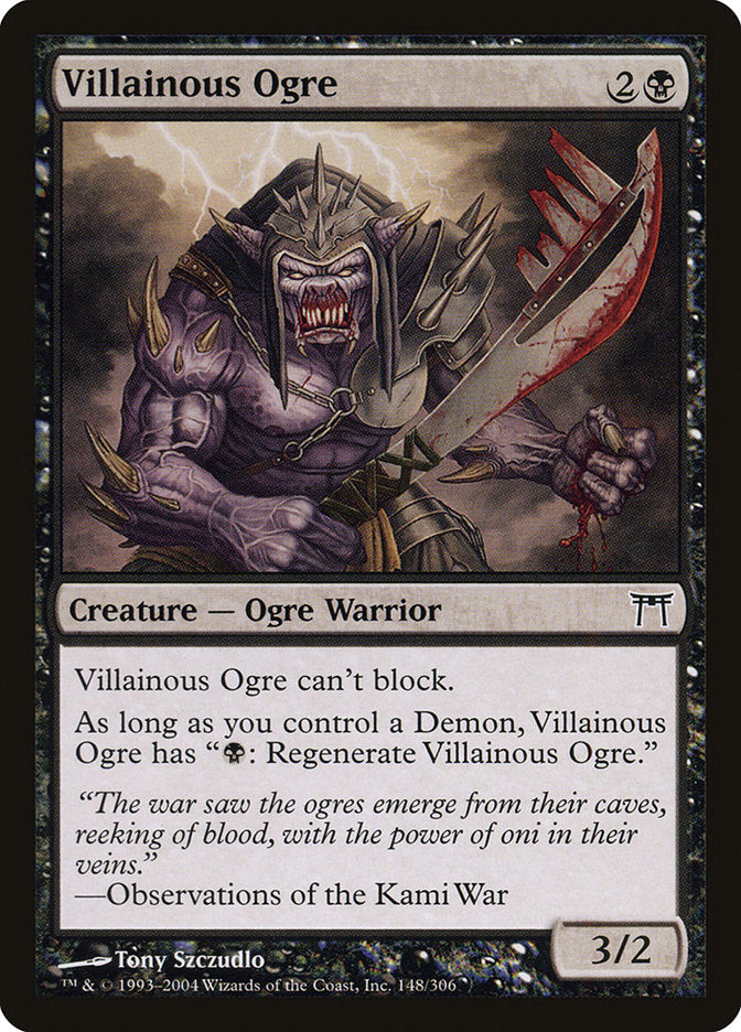 Villainous Ogre [Champions of Kamigawa] | Gate City Games LLC